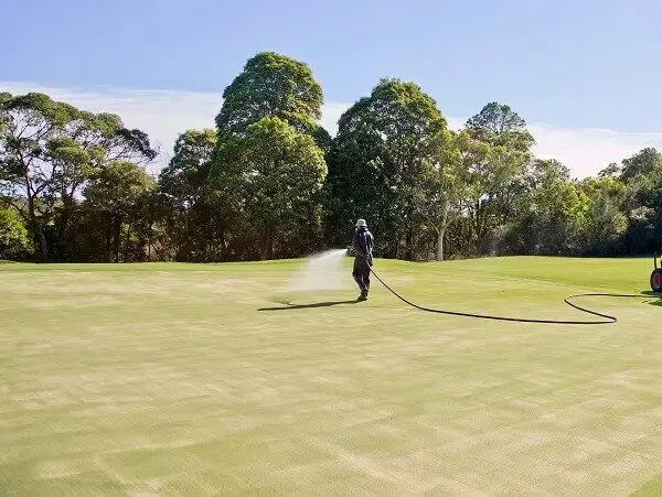 Watering in greens